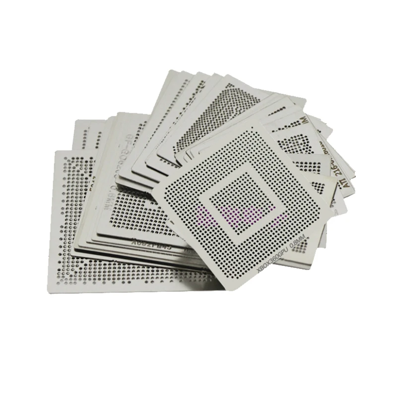 58 шт. трафареты прямого нагрева набор для игровой консоли PS3 Процессор PS4 GPU XBOX 360 CXD