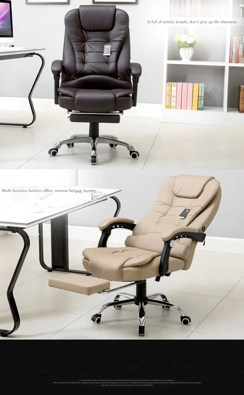 Oficina Boss футболка Stoel Chaise De Bureau Ordinateur Sedia Ufficio кожа Silla Cadeira Poltrona игровое массажное кресло для офиса