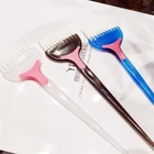 Расческа для окрашивания волос мягкая щетка для окрашивания волос инструмент для парикмахерской односторонняя щетка для ухода за пленкой не повреждает чешуи для волос