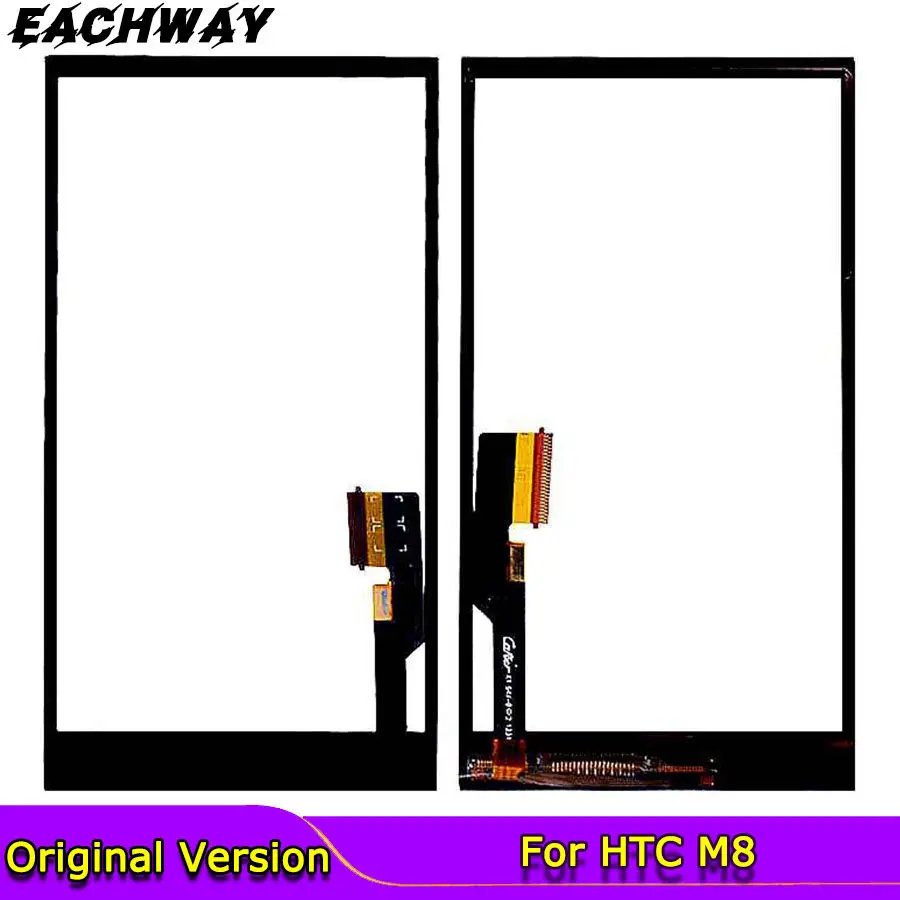 

New replacement touch screen For HTC One M8 touch screen glass digitizer black Mobile Phone M8 Touch Panel Sensor Digitizer