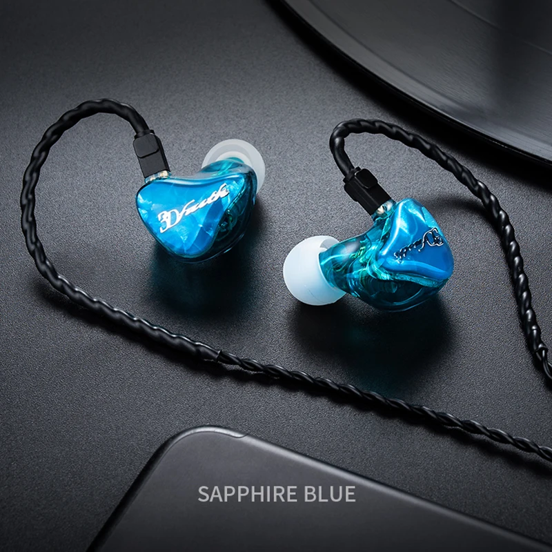 

D8 Wired Headphones Sports with Mik Handsfree Waterproof Noise Canceling TWS In-ear Earphone Hifi Wireless Headphones