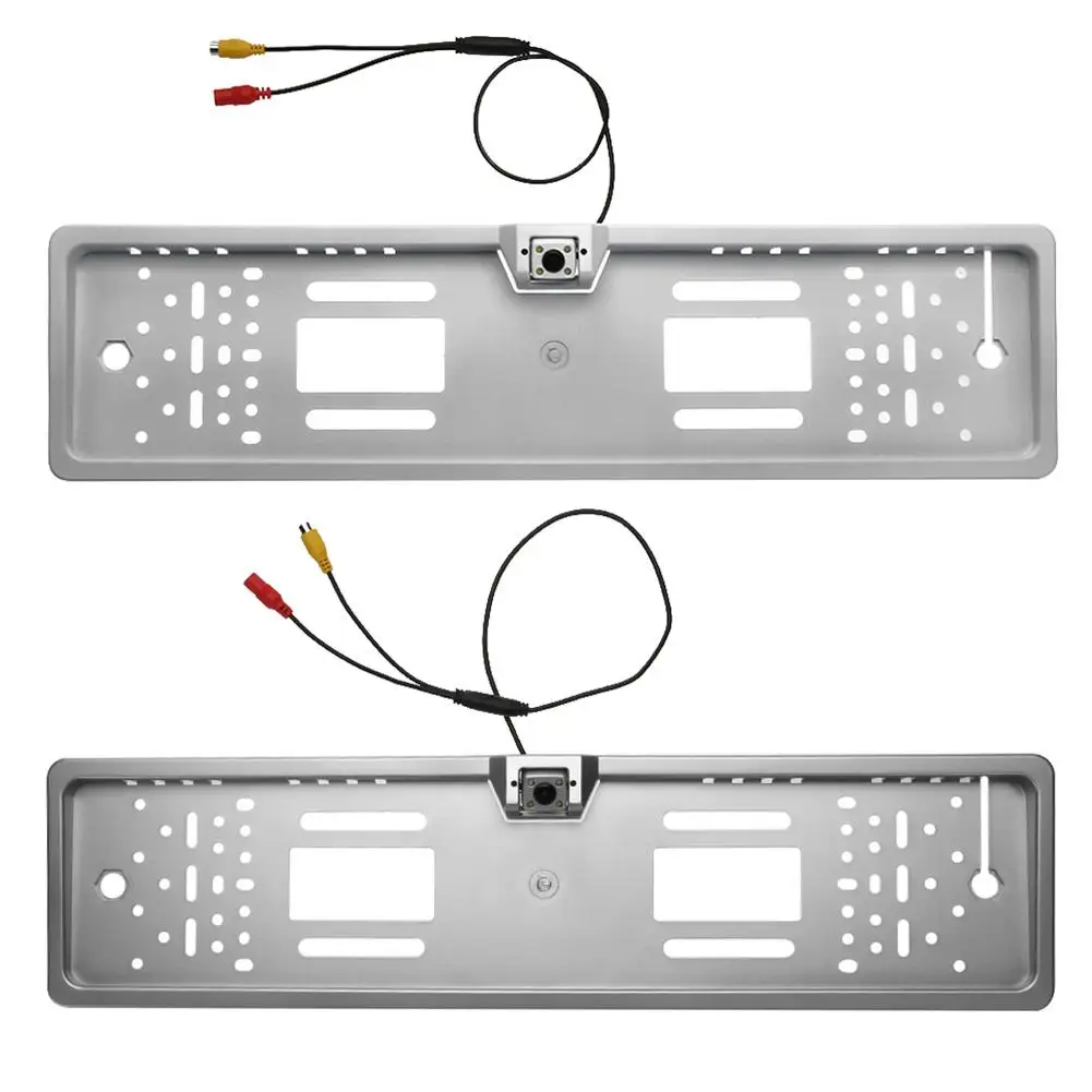 Водонепроницаемый Европейский автомобильный номерной знак рамка LED резервная