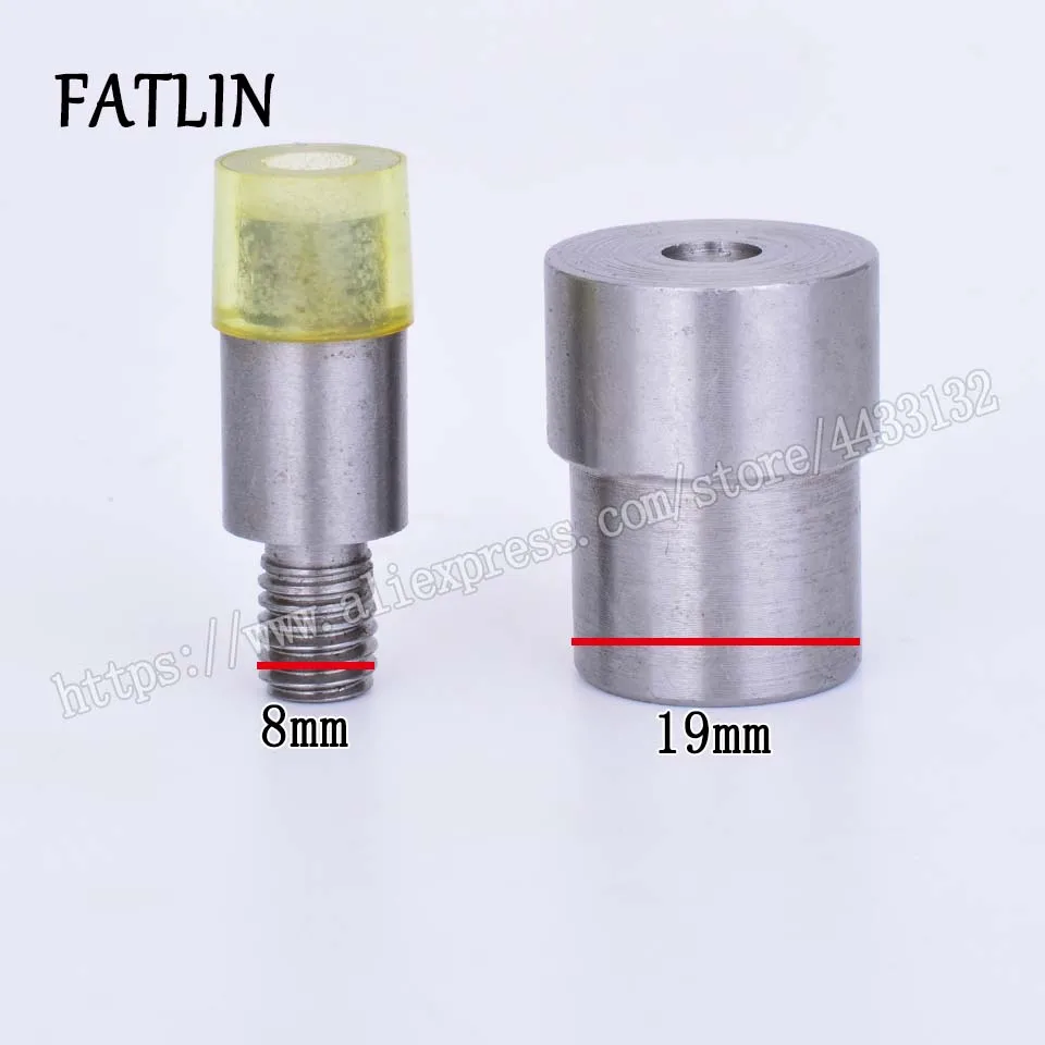 Двусторонняя форма для установки заклепок сумочка ударный инструмент ногтей