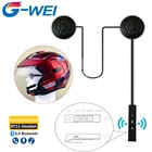 Мотоциклетная Bluetooth-гарнитура BT-11, гарнитура для шлема с микрофоном, мотоциклетная Bluetooth-гарнитура для телефонных звонков и музыки