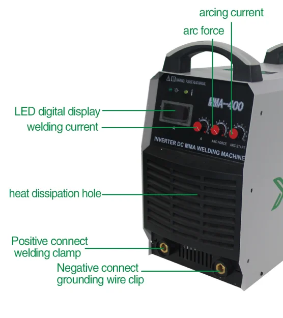 

Ac Dc Inverter Pulse Tig Welding Machine mma400