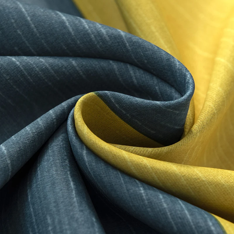 Льняные затемняющие шторы с принтом оленя и музыкальных нот для гостиной спальни