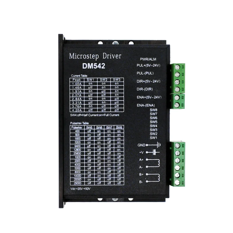 DM542 microstep motor Nema17 Nema23 Stepper driver cintroller brushless DC shell for 42 57 stepper | Обустройство дома
