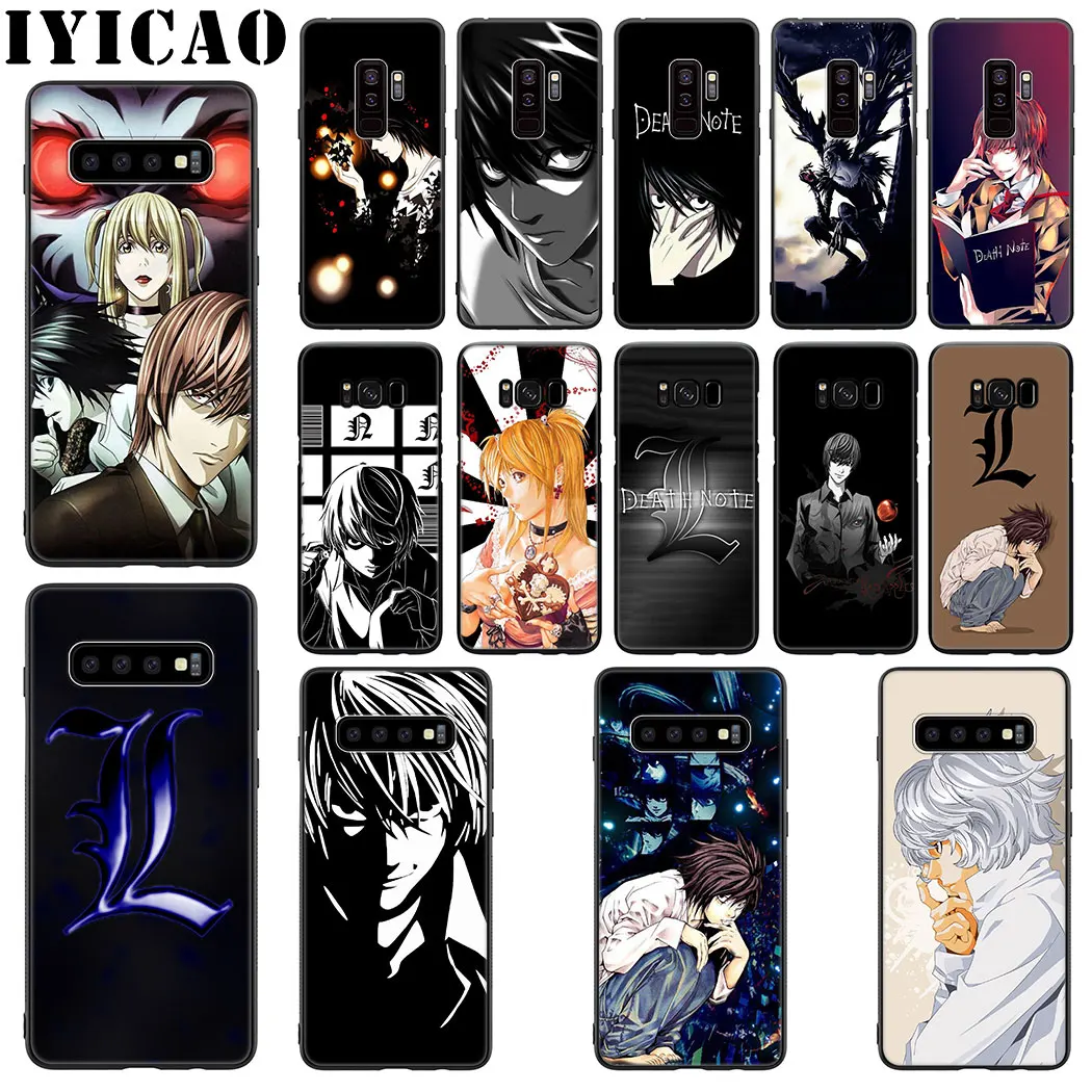 Мягкий силиконовый чехол с аниме Death Note для Samsung Galaxy S20 S10 S9 S8 Lite Plus Ultra S10E S6 S7 Edge