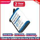 Аккумулятор LOSONCOER 1300 мАч 010-12389-15 361-00087-00 для GARMIN Virb Ultra 30 Virb Ultra 30 HD