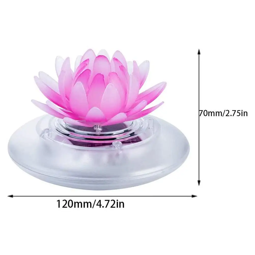 1 шт. уличный Солнечный плавающий светильник для пруда плавающая лампа бассейна