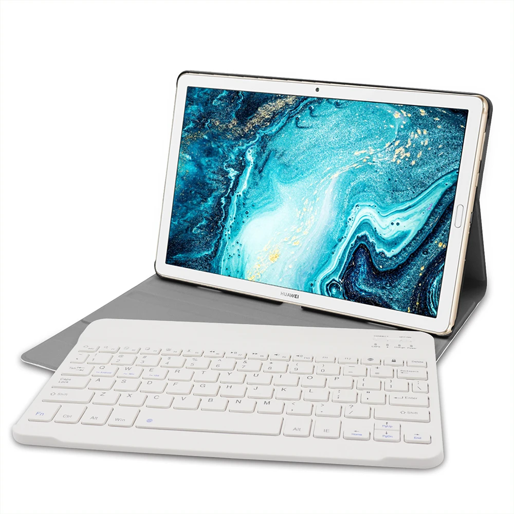 

BT Wireless Keyboard Case Cover Protective Case Portable Keyboard for Huawei 2019 Mediapad M6 10.8 inch Protective Case