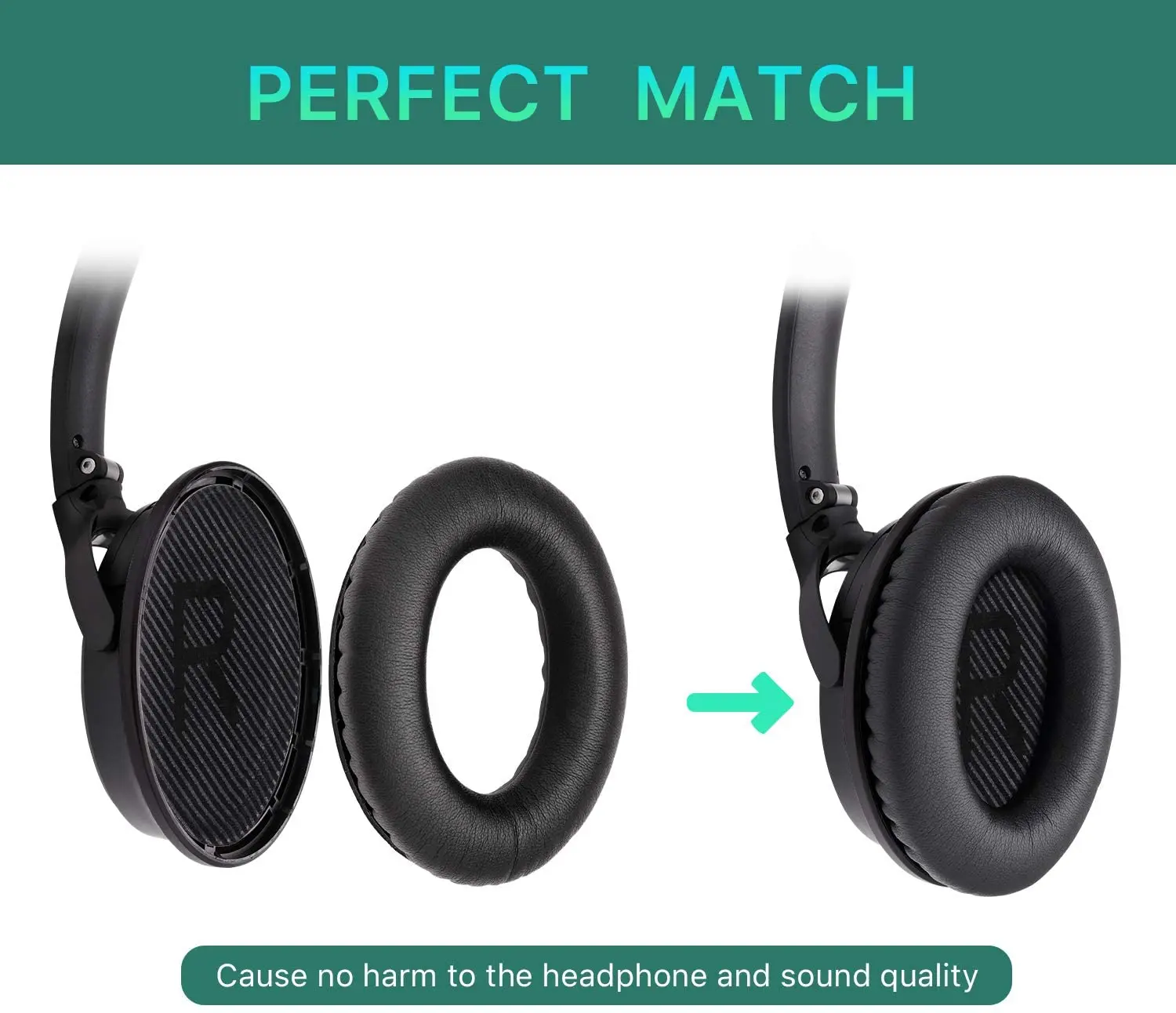 Профессиональные сменные амбушюры Bose QC35 II-амбушюры для накладных наушников