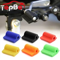 rubber motorcycle shoe pedal cover protector lever universal motorcycle shift gear foot peg toe gel protection motor accessory