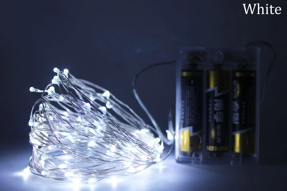 Красочные сказочные огни DIY ночник 5/10 м светодиодный медный провод украшение на стену в виде дерева украшение свадебные праздничные вечерние светящиеся