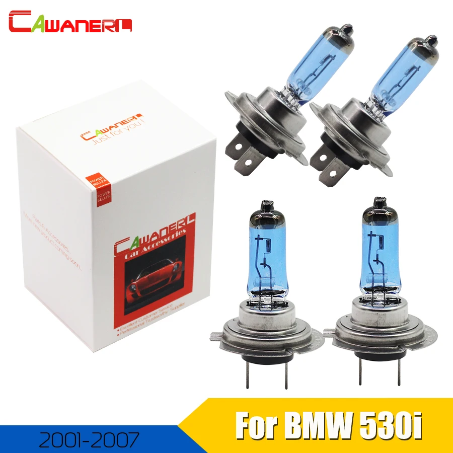 Cawanerl 4 шт. H7 100W фары для автомобилей головной светильник Испытание на