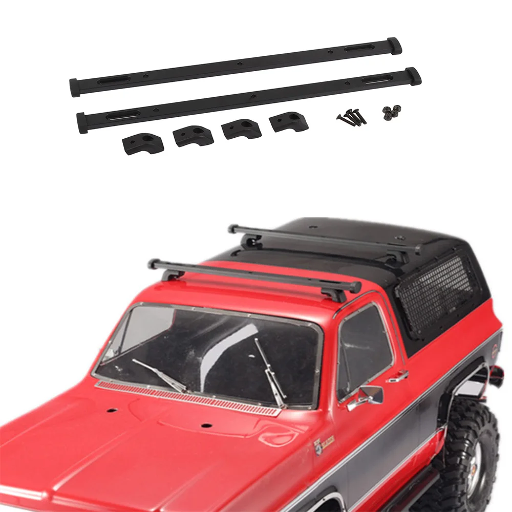 1/10 RC Гусеничный багажник на крышу фиксированная рейка для Traxxas TRX4 Bronco G500 Mercedes Benz