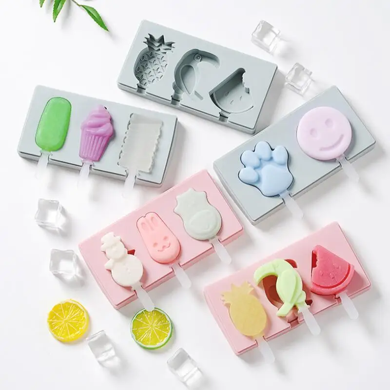 Силиконовые формы для мороженого сделай сам формочки домашнего шоколада йогурта