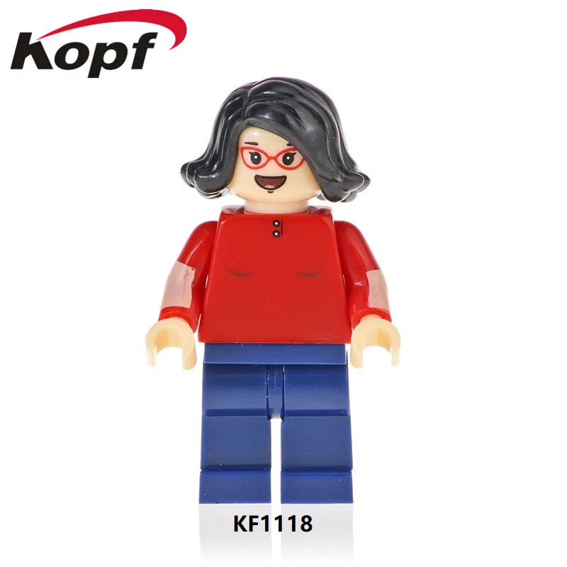 KF1118 Without Box Строительные блоки Super Bros Mario Luigi Yoshi RX-Black Kamen Rider катаро минами Фигурки Коллекция игрушек для детей KF2114 - Цвет: KF1118 Without Box