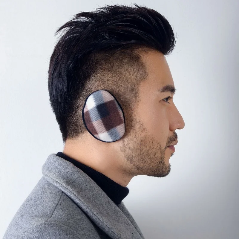 

Adult Fashion Winter Plus Velvet Protect Ear Warm Earmuffs Riding Earmuffs Comfortable And Cold-proof Split Earmuffs