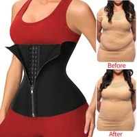 neoprene waist trainer for women weight loss corset sauna sweat workout waist trimmer belt slimming body shaper faja shapewear