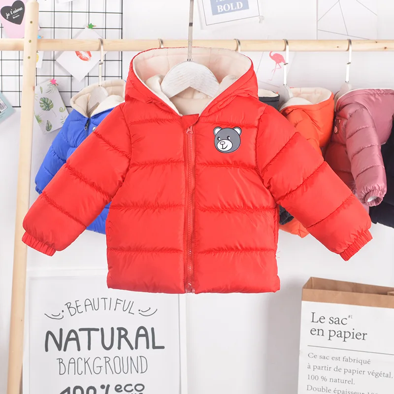 Children's Liner Girls Thick Cotton Coat Boys Winter Jacket Baby cotton Shirt Autumn And Outerwear | Детская одежда и обувь