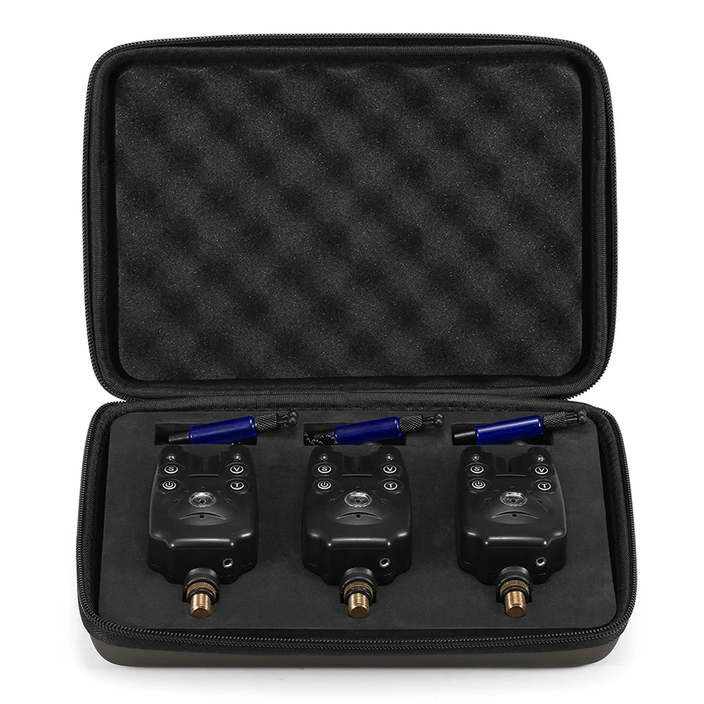 Lixada рыболовные сигнализаторы поклевки цепи оповещения Свинг набор цифровой