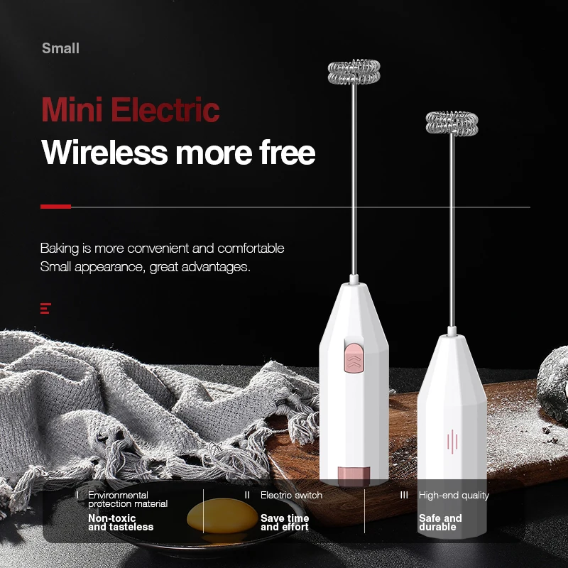 Мини-ручка электрическая мешалка практичный фотоблендер Электрический блендер