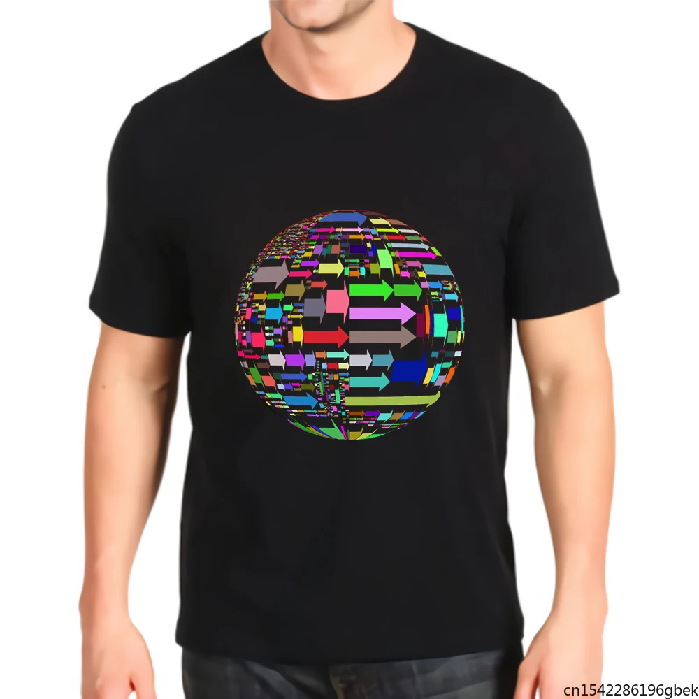 

Случайные стрелы Сфера призматическая Мужская футболка