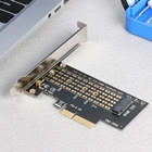 Карта адаптера M.2 NVMe SSD к PCIe, PCI Express 3,0x4 2230 2242 2260 2280 Размер M key M.2 SSD карта расширения с поддержкой PCI-E X4, X8, X16