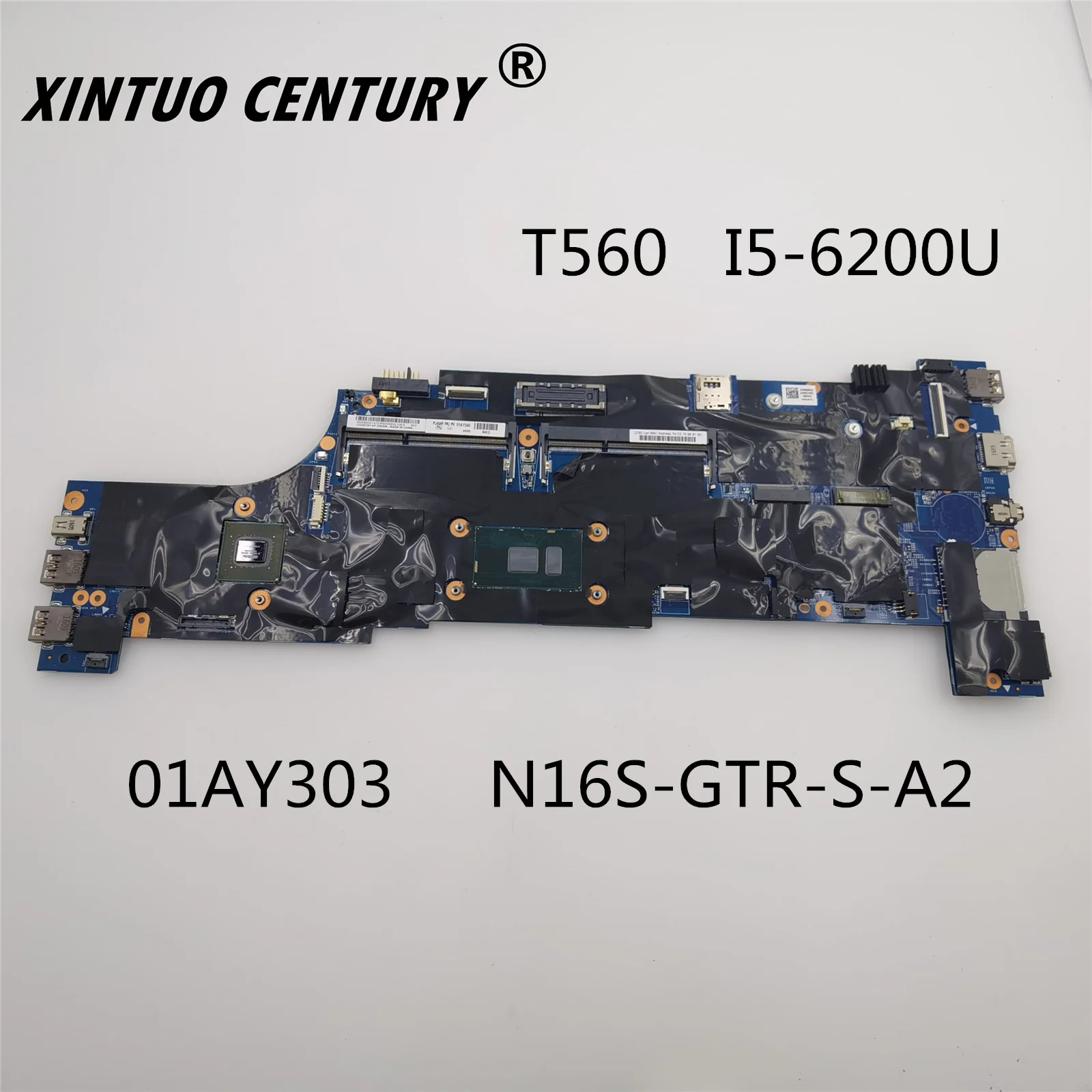 

For Lenovo thinkpad T560 notebook placa-mãe 01AY303 i5-6200U CPU 100% test