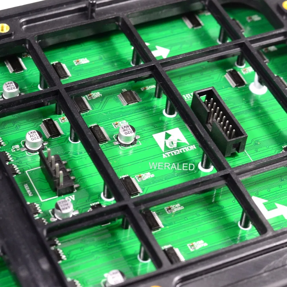 Наружный P5 SMD полноцветный светодиодный видео настенный модуль 320*160 мм 64*32