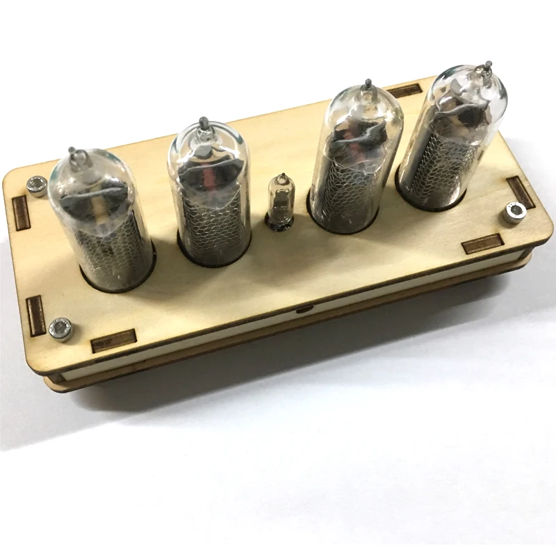 Бывший Советский Союз IN14 светящиеся трубчатые часы набор сделай сам 4 битные