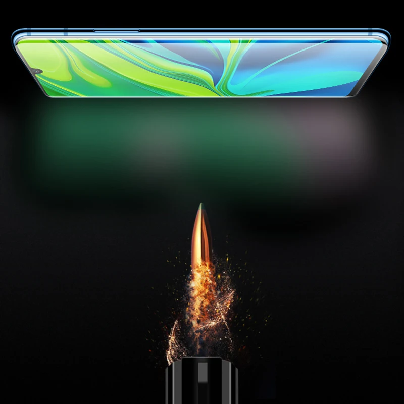 UV Sceen Protector For Xiaomi Mi CC9 Pro Mi 9 SE UV Liquid Glue Tempered Glass For Xiaomi redmi note 8 pro 8 8A 9t pro cc9 e a3