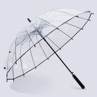 transparent women umbrella large uv protection windproof business umbrella fashion umbrella household merchandises bd50uu