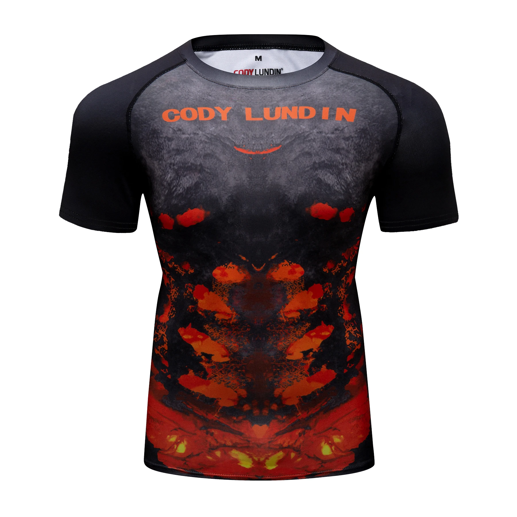 

Men's Compression Sportswear Gym T shirts Men Tights Short Sleeve Training Clothes Workout Jogging Running Rashgard Tracksuit