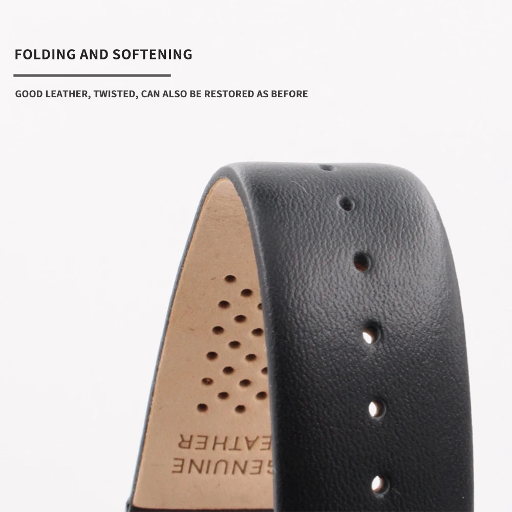 High quality Men Women Genuine Leather Watch Strap for Armani 20/22mm Genuine leather Watch Band Black/Deep Brown/Blue+ Tools