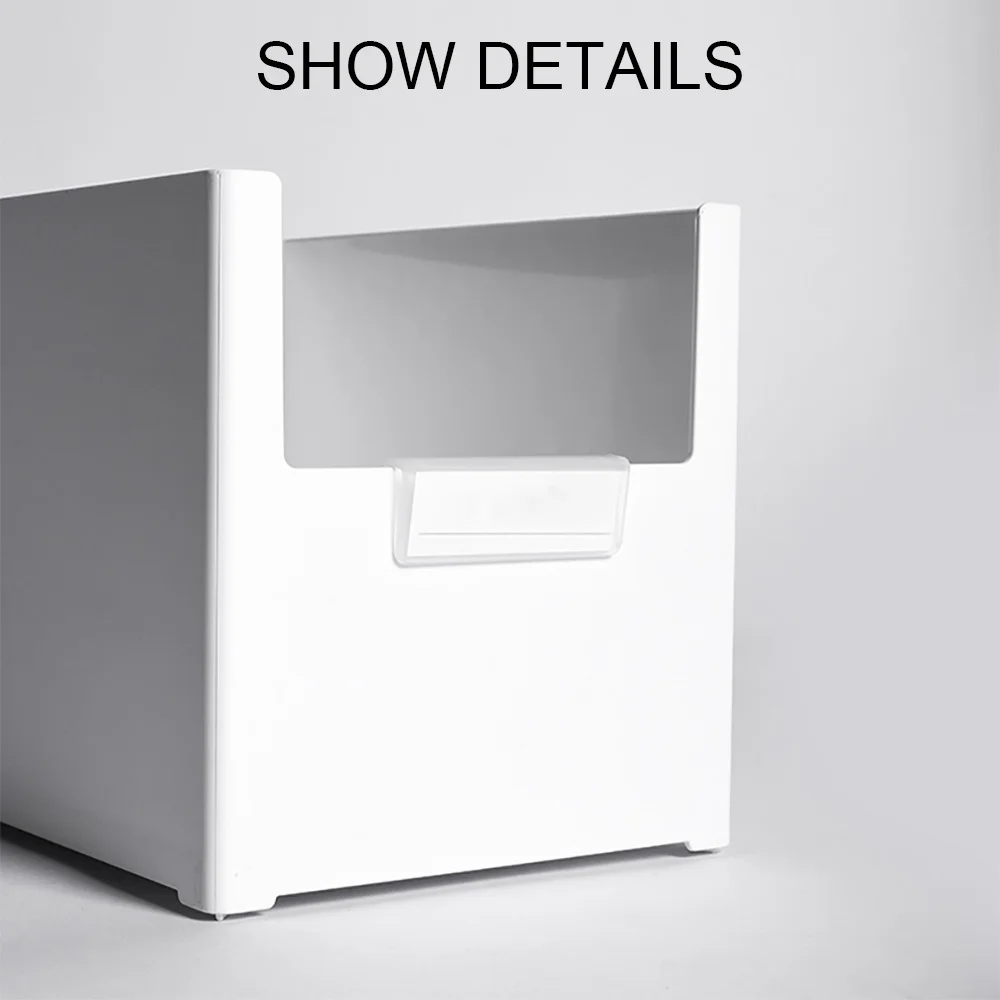 Многоцелевые штабелируемые коробки для хранения пластиковые настольные офисные