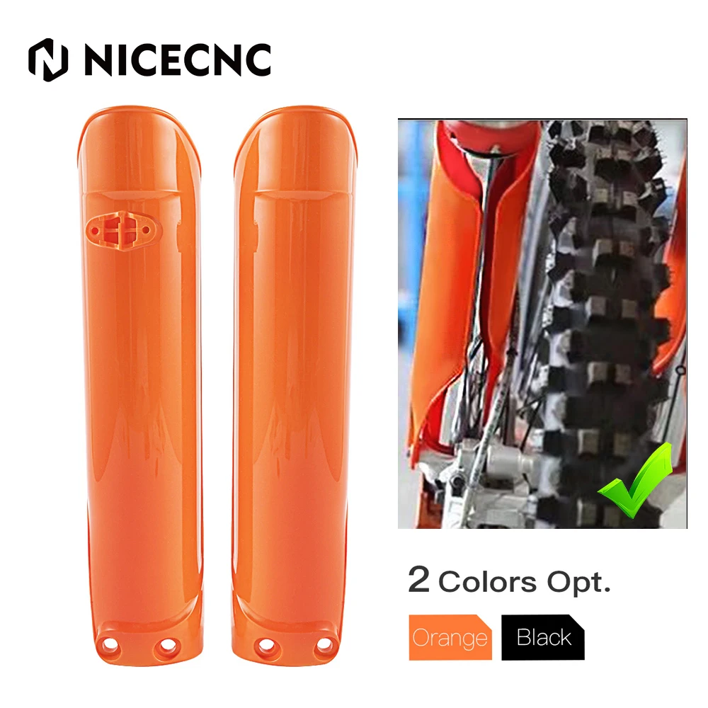 Защита нижней вилки NICECNC защитная крышка для KTM 125 150 200 250 300 350 400 450 XC XCF XCW SX SXF EXC EXCF