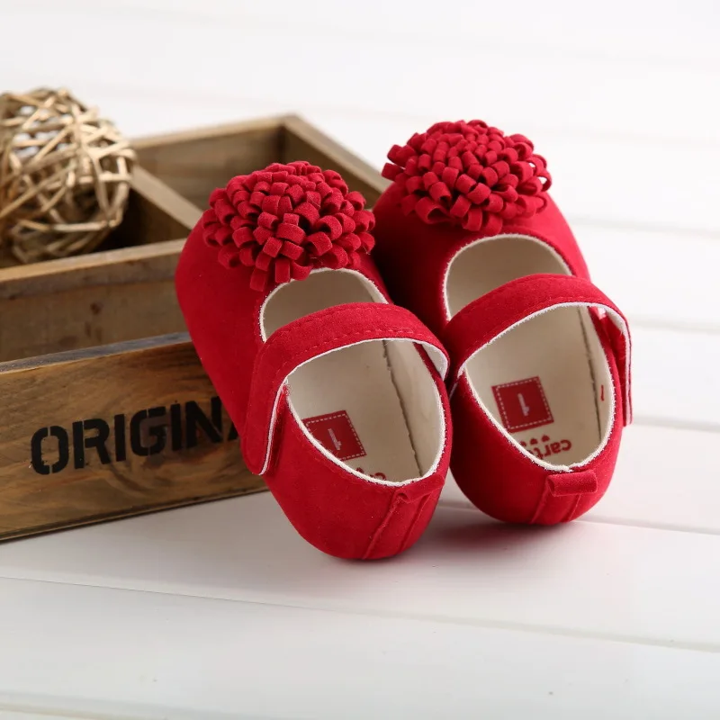 Zapatos de suela blanda para beb&eacute; reci&eacute;n nacido, calzado antideslizante cl&aacute;sico de colores caramelo, cuna de princesa, 12cm, 7 a 12 meses-2