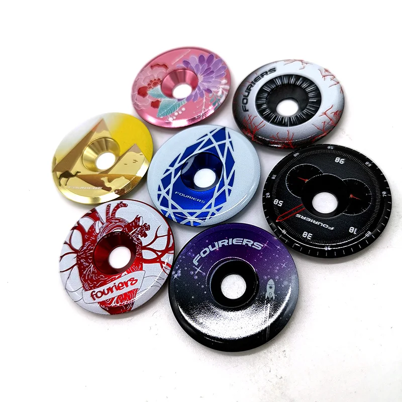 

Fouriers TC-DX018 CNC Bike Headset Cover Top Cap For 28.6mm Fork 1-1/8 Steerer Tube Stem Spacer Bicycle Parts