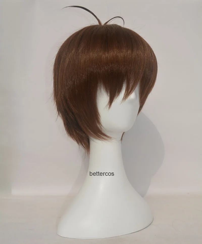 Волтрон: Легендарный Защитник Лэнс косплей парики короткие коричневые