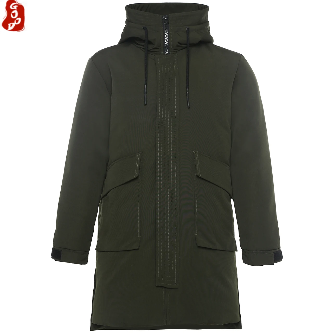 

Мужской пуховик на 90% утином пуху, теплые зимние мужские пальто, парки с капюшоном, мода 2021, мужская зимняя куртка LW