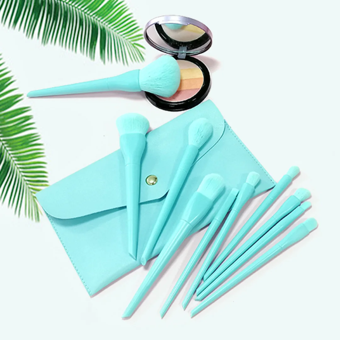 2020 Подарок на Новый Год 10 шт. в комплекте с сумкой набор кистей для косметики