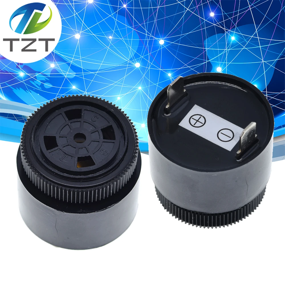 QSI-3610 80dB активный пьезоэлектрический зуммер 12V 24V водонепроницаемый 36x32 мм |