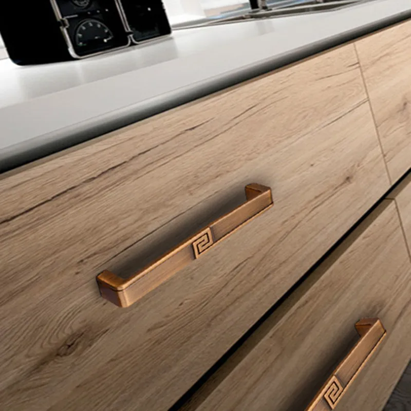 KK &amp FING антикварные золотые ручки для шкафов и ящиков из цинкового сплава