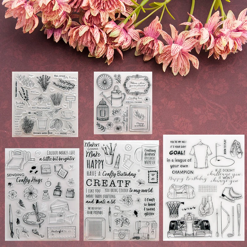 NCraft прозрачные штампы для скрапбукинга бумажные крафтовые изготовления