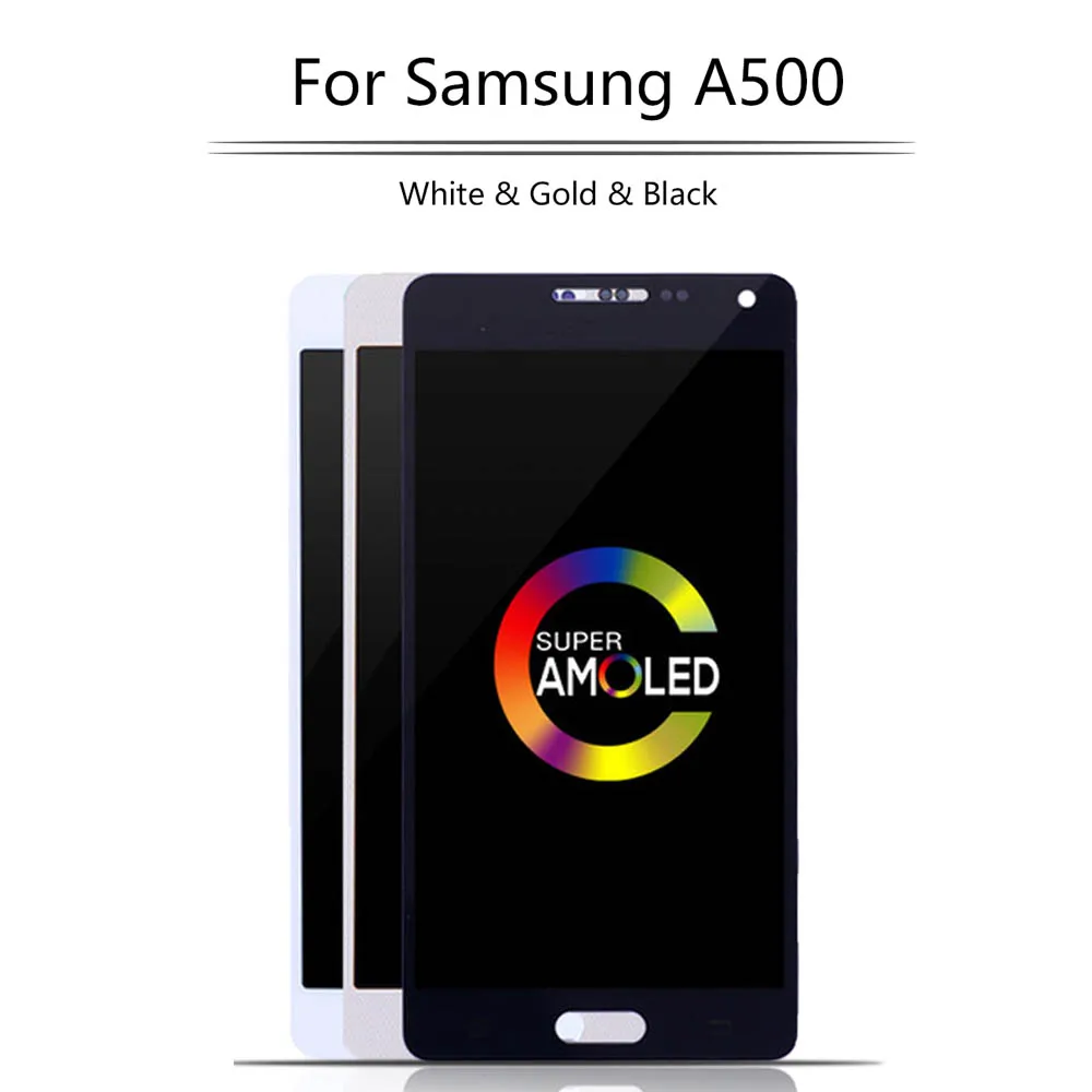 Мобильный телефон AMOLED 5 0 &quotLCD для Samsung Galaxy A5 2015 LCD дисплей сенсорный экран