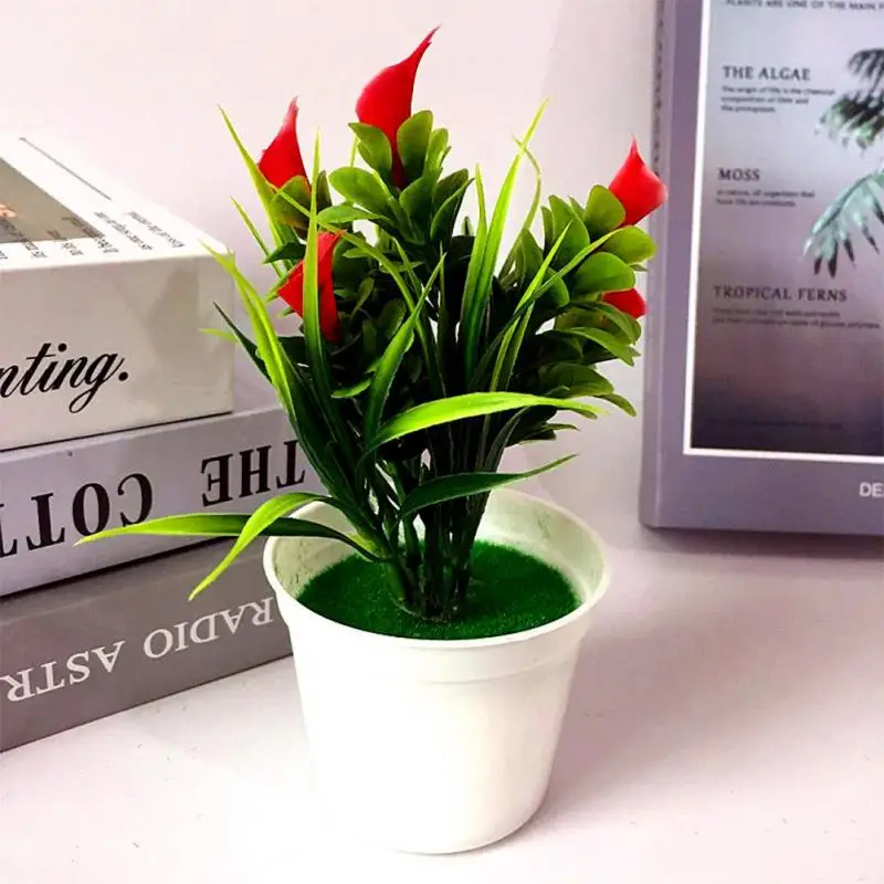 Бонсай в горшке Искусственный цветок бонсай сценический сад свадьба домашний