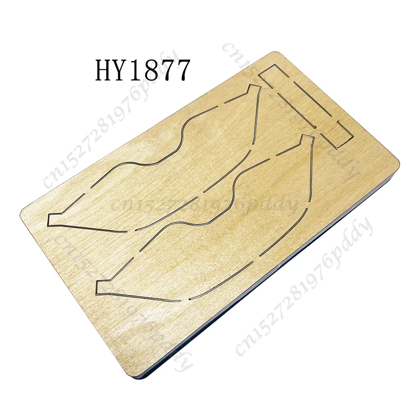 Пресс-формы деревянные для высечки бантов подходящие стандартных высекальных