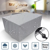 outdoor garden furniture waterproof cover windproof dustproof terrace lawn sofa table chair rain and snow protection cover